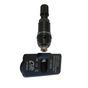 Snímač (senzor) tlaku TPMS, čierny ventil
