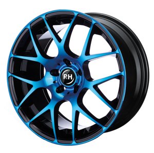 RH ALURAD NBU Race hliníkové disky 8,5x18 5x112 ET35 color polished - blue