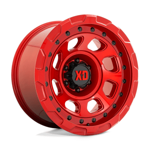 XD XD861 STORM hliníkové disky 10x20 5X127 ET-18 CANDY RED