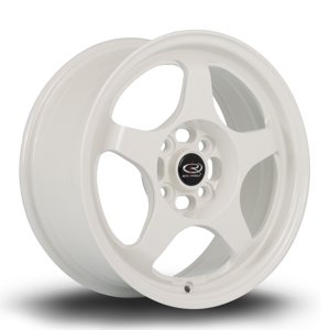 ROTA Slipstream FF10 hliníkové disky 6,5x15 4x100 ET35 White