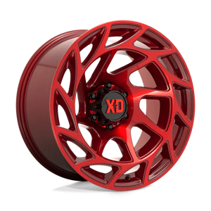 XD XD860 ONSLAUGHT hliníkové disky 10x20 6X139,7 ET-18 CANDY RED